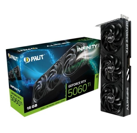Palit Karta graficzna GeForce RTX 5060 TI INFINITY 3 16GB GDDR7 128bit 3DP/HDMI