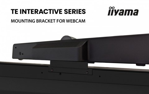 IIYAMA Monitor 86 cali TE8613A-B1AG INFRARED,40pkt,IPS,4K,7H,450cd/m2, WiFi,USB, ANDROID 14, Google EDLA,2x20W, UCHWYT CIENNY