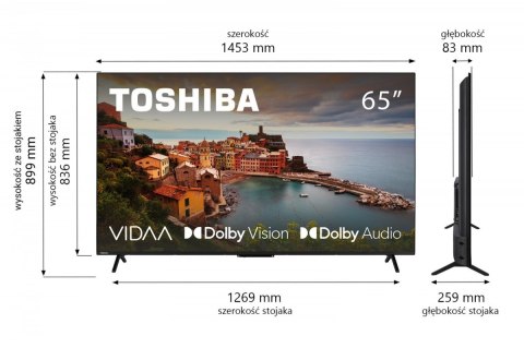 Toshiba Telewizor LED 65 cali 65UV2463DG