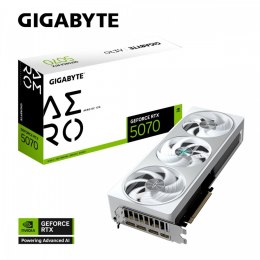 Gigabyte Karta graficzna GeForce RTX 5070 AERO OC 12GB GDDR7 192bit HDMI/3DP