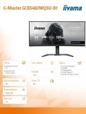 IIYAMA Monitor 34 cale G-Master GCB3482WQSU-B1,VA,UWQHD,120HZ,1500R, HDR400, 21:9, 500cd,2x5W, USB-c