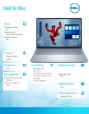 Dell Laptop Dell 16 Plus DB16250 Win11Pro Ultra 7 258V/32GB/1TB/16.0 FHD+ Touch/Arc/FgrPr/WLAN + BT/Backlit Kb/4 Cell/3Y ProSupport