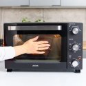 Piekarnik elektryczny z termoobiegiem MPM MPE-14/T czarny