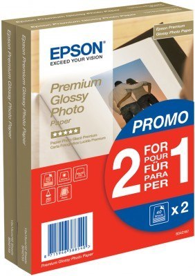 Epson Premium Glossy Photo Pap 100 x 150 mm, 255g 80ark