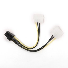 Gembird Kabel rozdzielacz zasilania 2xMOLEX/1x6PIN BTX