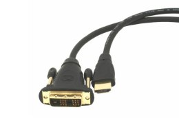 Gembird Kabel HDMI-DVI 1.8M (pozłacane końcówki)