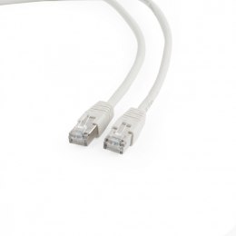 Gembird Patch cord ekranowany FTP kat.6 oslonka zal. 0.25m szary