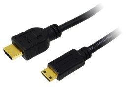 LogiLink Kabel HDMI - mini HDMI dl.1,5m pozłacany