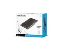 Natec Kieszeń zewnętrzna HDD sata RHINO 2,5 USB 2.0 Aluminium Black