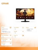 AOC Monitor C27G42E 27 cali 180Hz Curved VA HDMIx2 DP