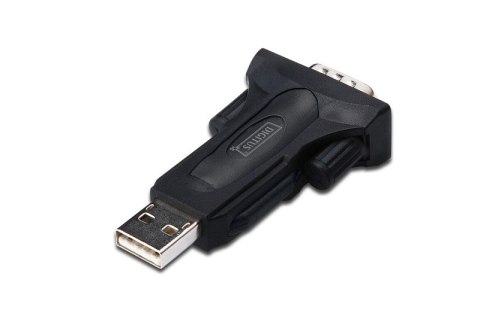 Digitus Konwerter / Adapter USB-A 2.0 męski do RS485 (DB9) męski + 3-pinowa listwa śrubowa| Chipset FTDI FT232RL | z dodatkowym kablem 0
