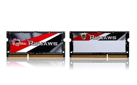G.SKILL Pamięć SODIMM Ultrabook DDR3 8GB (2x4GB) Ripjaws 1600MHz CL9 - 1.35V Low Voltage