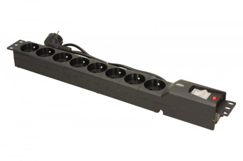 Lestar Listwa przeciwprzepięciowa LXARM 810, 3L, PDU, 1,5m, czarna