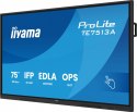 IIYAMA Monitor 75 cali TE7513A-B1AG INFRARED, 40pkt, IPS, 4K, 7H, 450cd/m2, WiFi, USB, ANDROID 14, Google EDLA, 2x20W, uchwyt ścienny