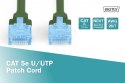 Digitus Patch cord U/UTP kat.5e PVC 3m zielony