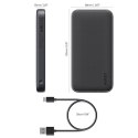 AUKEY PB-Y46 Power Bank 10000 mAh 15W 2xUSB LED kabel USB-C