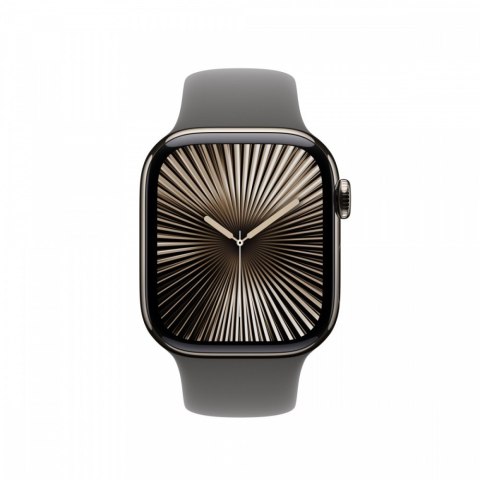 Apple Pasek sportowy w kolorze górskiej szarości do koperty 42 mm - rozmiar S/M