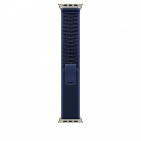 Apple Opaska Trail w kolorze niebieskim do koperty 49 mm - rozmiar S/M - elementy z tytanu w kolorze naturalnym