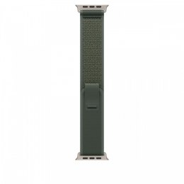 Apple Opaska Trail w kolorze zielonym do koperty 49 mm - rozmiar S/M - elementy z tytanu w kolorze naturalnym