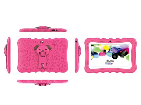 BLOW Tablet KidsTAB7 V2 4/32GB różowe etui kamera 2MP