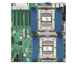 Płyta główna AsRock TURIN2D16-2T 2x SP5 AND Epyc 9004/9005 Soc (16x DIMM, 2x MCIO, up to 16xSATA, 1xM.2, 2x10Gbe, IMPI EEB )