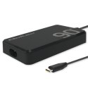 Qoltec Ładowarka sieciowa 90W GaN Fast SLIM | PD | 5-20V | 4.5A | USB-C 3.1 | Laptop | MacBook | Smartfon | +kabel