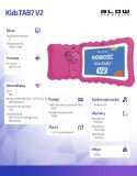 BLOW Tablet KidsTAB7 V2 4/32GB różowe etui kamera 2MP