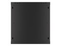 Lanberg Szafa instalacyjna wisząca 19 12U 600X450mm czarna (drzwi szklane)