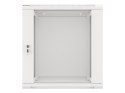 Lanberg Szafa instalacyjna wisząca 19 cali 12U 600X600mm szara (drzwi szklane)