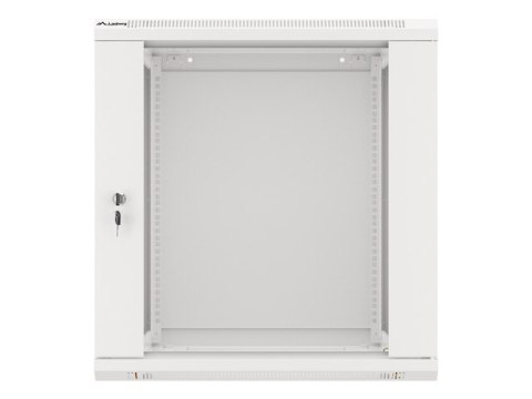 Lanberg Szafa instalacyjna wisząca 19 cali 12U 600X600mm szara (drzwi szklane)
