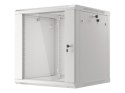 Lanberg Szafa instalacyjna wisząca 19 cali 12U 600X600mm szara (drzwi szklane)