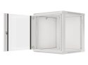 Lanberg Szafa instalacyjna wisząca 19 cali 12U 600X600mm szara (drzwi szklane)
