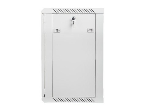 Lanberg Szafa instalacyjna wisząca 19 cali 15U 600X450mm szara (drzwi szklane)