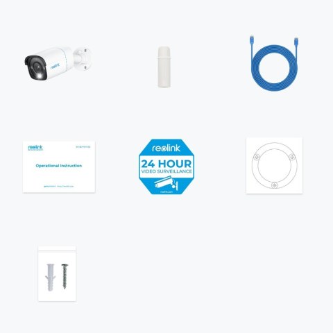 Kamera IP Reolink P330 Biała (RLC-810A-Biała)