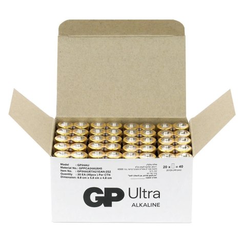 GP Battery Baterie alkaliczne LR03/AAA GP ULTRA 40szt. (G-TECH)