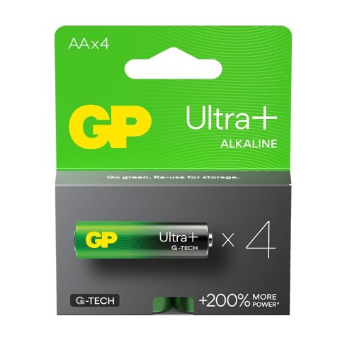 GP Battery Baterie alkaliczne LR6/AA GP ULTRA+ 4szt. G-TECH