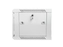 Lanberg Szafa instalacyjna wisząca 19 cali 6U 600X450mm szara (drzwi szklane)