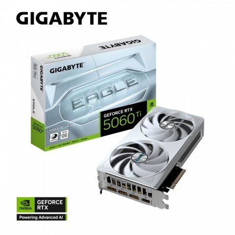 Gigabyte Karta graficzna GeForce RTX 5060 Ti EAGLE OC IC E 16G 128BIT GDDR7 HDMI/3DP
