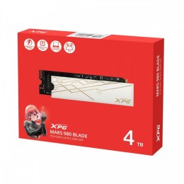 Adata Dysk SSD XPG MARS 980 BLADE 4TB PCIe 5x4 14/13 GB/s M2