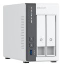 Qnap TS-216G, Tower, 2 x 2.5"/3.5" SATA, ARM 2.0GHz Quad core, 4GB, 1 x 2.5GbE + 1 x GbE, External adapter (PSU)