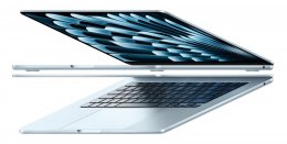 Apple MacBook Air 15.3 cala: M4 10/10, 16GB, 512GB, 35W - Błękitny - MC7A4ZE/A/D1