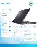 Dell Laptop Dell Pro 14 PC14255/AMD Ryzen 5 PRO 230/16GB/512GB SSD CL25/14.0 FHD+/Radeon 760M/FgrPr/FHD/IR Cam/Mic/WLAN+BT/Backlit Kb