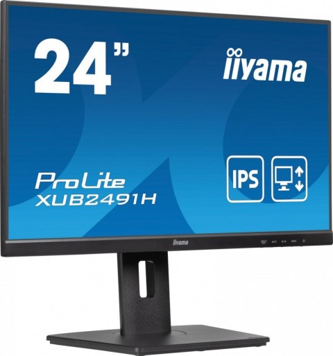 IIYAMA Monitor 24 cale XUB2491H-B1 IPS, HDMI, DP, HAS, Pivot