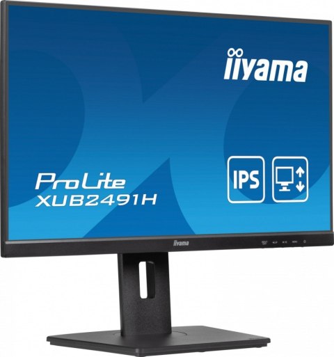 IIYAMA Monitor 24 cale XUB2491H-B1 IPS, HDMI, DP, HAS, Pivot