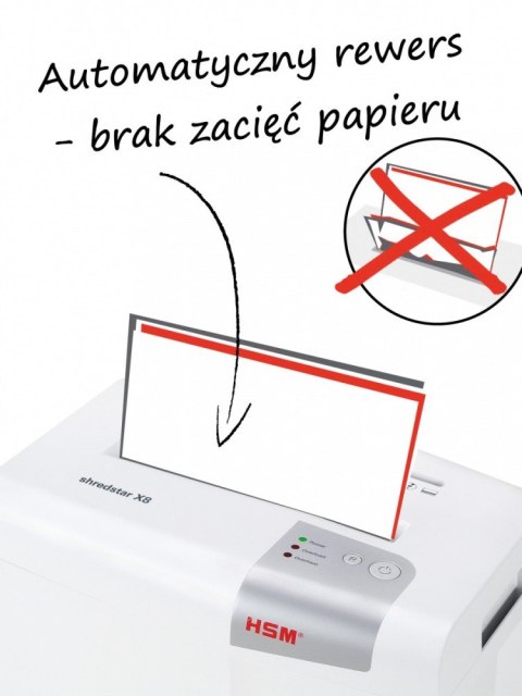 HSM Niszczarka shredstar X8 ścinki 4.5x30mm P-4