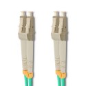 Qoltec Patchcord światłowodowy LC/UPC-LC/UPC | MM | 50/125 | OM3 | 3m