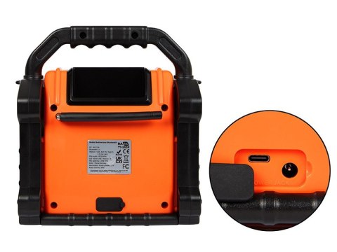 BLOW Radio przenośne RA14 AM/FM budowlane