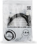 Gembird Kabel USB -> Micro USB dwustronne 1.8m