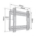 TB Uchwyt TV TB-250 do telewizora do 42" 40kg max VESA 200x200