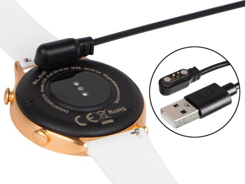 BLOW Smartwatch X19 Bluetooth różowy